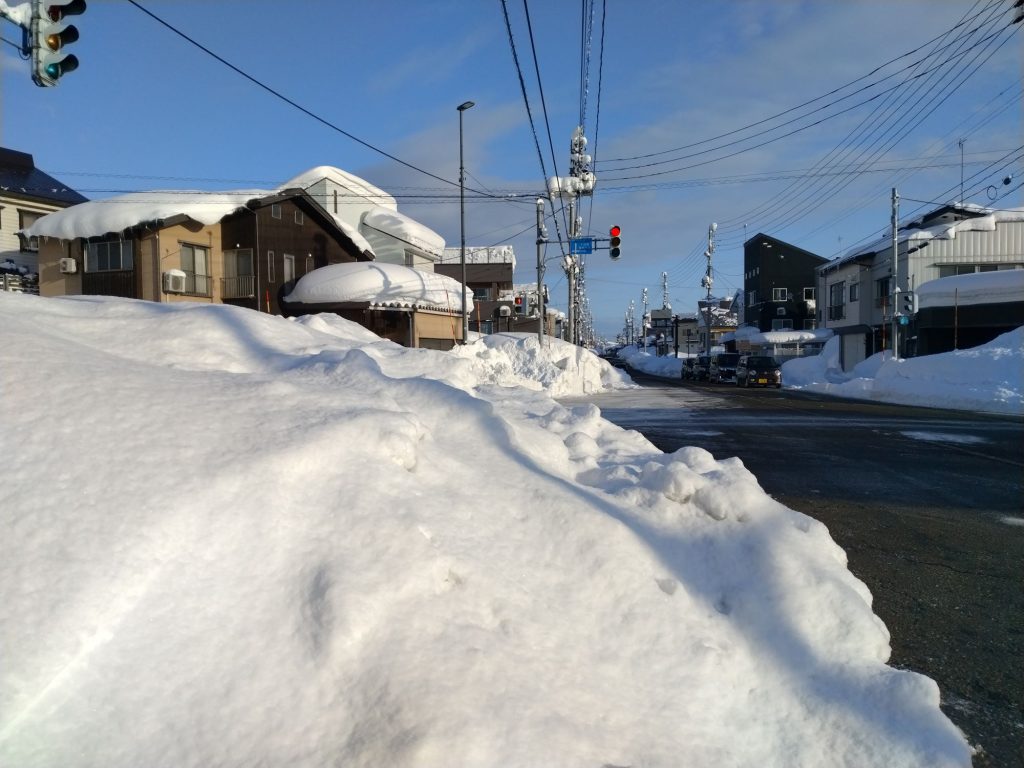 大雪の当町